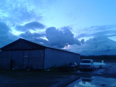 ... ja sitten pideltiinkin jo sadetta